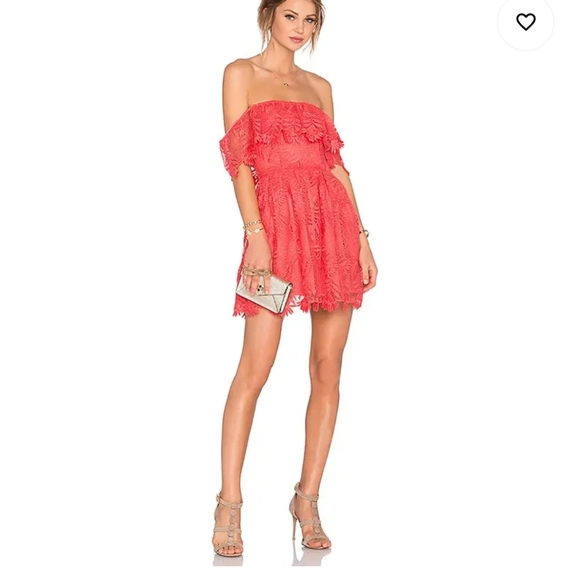 Lovers + Friends Dresses & Skirts - Lovers + Friends Dream Vacay in Coral Reef